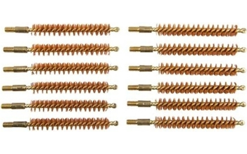 Sinclair International 8mm 8-32m bronze brushes 12 pack