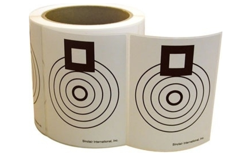 Sinclair International Benchrest targets on a roll 250 pack