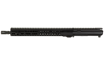 Sons of Liberty Gun Works EXO3 Complete Upper, 223 Remington/556NATO, 16" Combat Barrel, QPQ Finish, Black, 15" EXO3 M-LOK Handguard, A2 Flash Hider EXO3UPPER-16-556