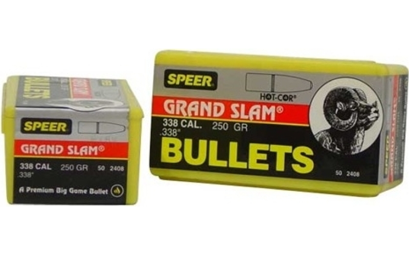 Speer Ammunition Speer bullet .338 .338 250gr grnd slam