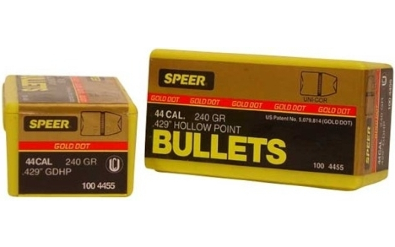 Speer Ammunition Speer bullet .44 .429 240gr gdhp pistol