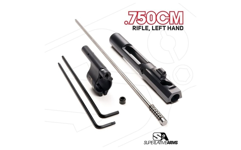 Superlative Arms Llc Ar-15 adj piston system w/clampon .750'' gas block rifle lh