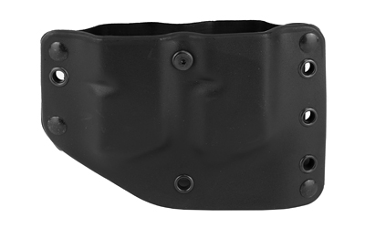 Stealth Operator Holster Twin Mag Double Magazine Pouch, Fits Most Double Stack Magazines, Black Nylon H50053