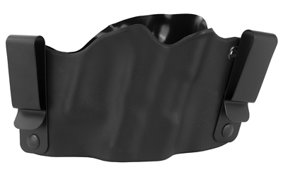 Stealth Operator Holster Compact IWB Model, Open Bottom Muzzle, Fits Glock 17/19/20/26/30/34/40/41/43, H&K P30/VP9, Ruger SR Series, 1911 Commander, Sig Sauer P224/P226/P229, S&W M&P 22/9/40/45/Pro Series/Shield, CZ 75 SP-01, and Many More, Right Hand, Black Nylon H60214