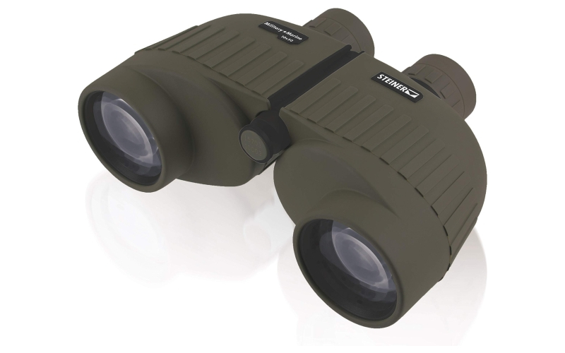 Steiner Tactical, Binocular, 10X, 42mm Objective, Matte Finish, Black, Includes Case, Cleaning cloth. Neck Strap, Objective Cover, Rain Guard, Shoulder Strap 2035