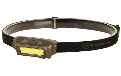 Streamlight Bandit, Headlamp, 180 Lumens, White/Red LED, Coyote Brown Finish 61706