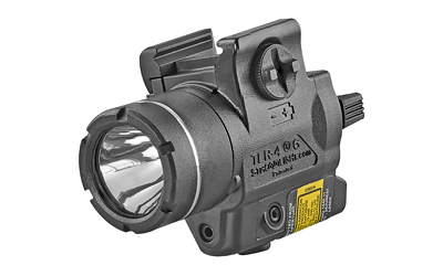 Streamlight TLR-4 Tactical Light with Laser, 160 Lumens, Fits Picatinny, Black with Green Laser 69245