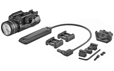 Streamlight TLR-1 HL Long Gun Kit, Tac Light Kit, C4 LED, 1000 Lumens, w/Thumb Screw/Remote Pressure Switch, 2x CR123 Batteries, Black 69262