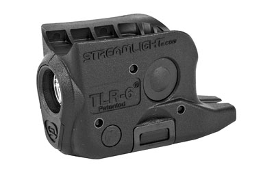 Streamlight TLR-6, Weaponlight, Fits GLK 42/43, White LED, 100 Lumens, Includes 2 CR 1/3N Lithium Batteries, Black 69280