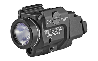 Streamlight TLR-8A Flex, Black Finish, 500 Lumens, 1.5 Hour Runtime, Red Laser, Comes with High and Low Switch and (1) CR123A Lithium Battery 69414
