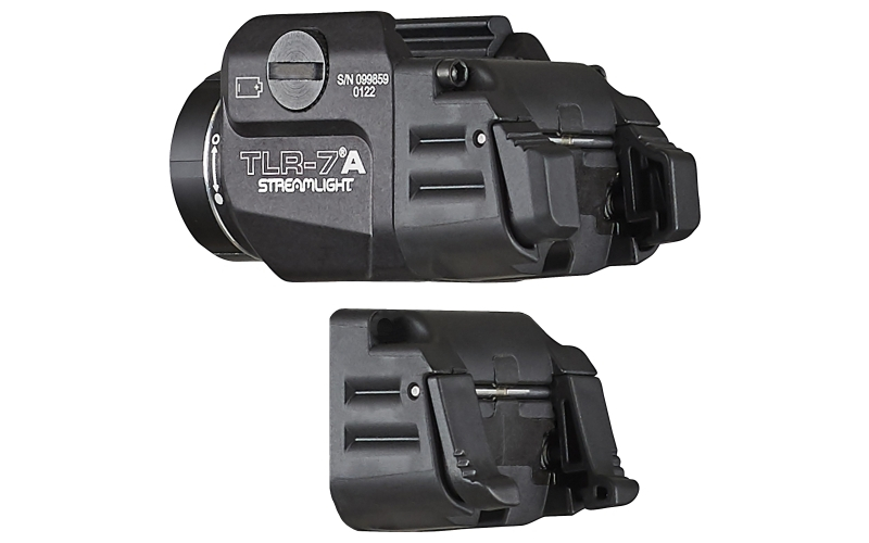 Streamlight TLR-7X, 500 Lumens, 1.5 Hour Runtime, Comes with High and Low Switch and (1) CR123A Lithium Battery, Black 69424