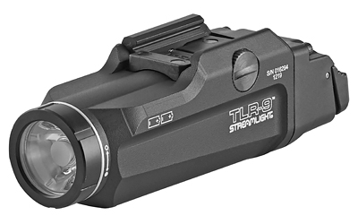 Streamlight TLR-9 Flex, Black Finish, 1000 Lumens, 1.5 Hour Runtime, Comes with High and Low Switch and (2) CR123A Lithium Batteries 69464