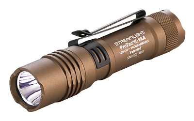 Streamlight ProTac, Flashlight, C4 LED 350 Lumens, One CR123, One AA, Coyote Brown 88073
