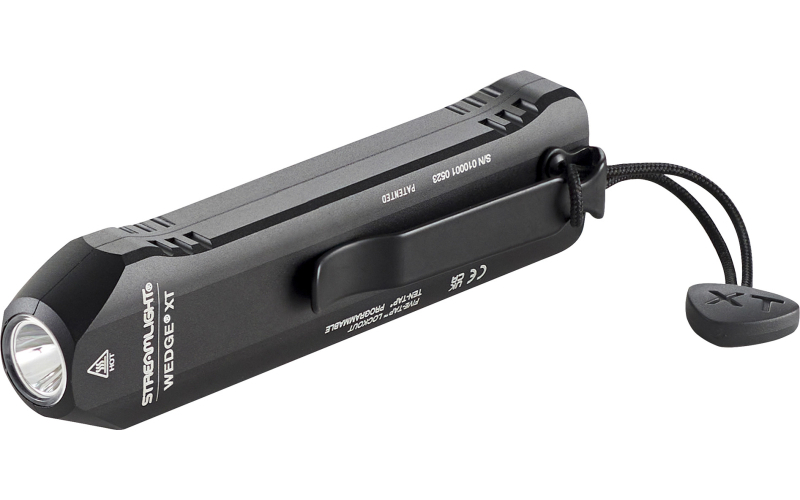 Streamlight Wedge XT, Rechargeable Flashlight, 500 Lumens, USB Charging Cord, Black 88812