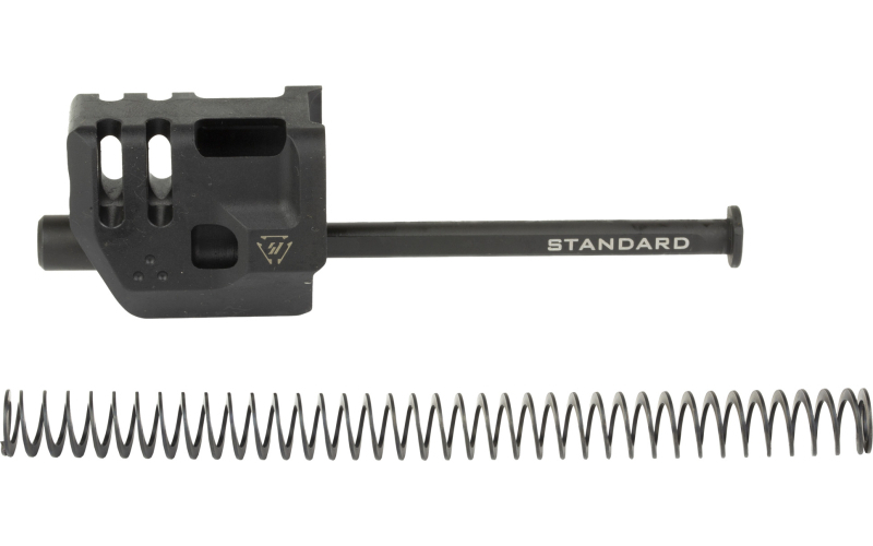 Strike Industries Mass Driver Comp, 9MM, For Glock 17 Gen 4, Includes Recoil Spring/Guide Rod/Guide Rod Fitment Washer/Guide Rode Head, Black SI-G4-MDCOMP-S
