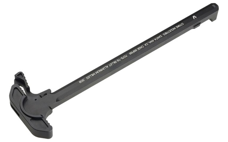 Strike Industries Arch-el charging handle w/extended latch 308 black