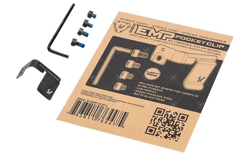 Strike Industries Emp pocket clip for right hand