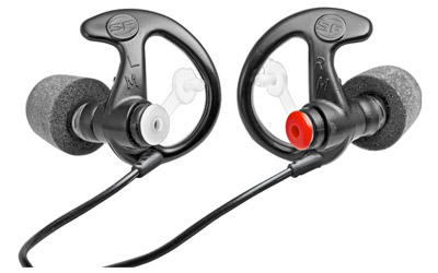 Surefire EarPro Sonic Defender, Ear Plug, Medium, Black EP7-BK-MPR