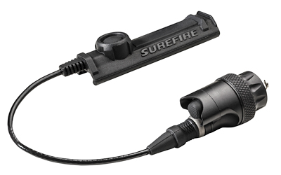 Surefire Remote Switch, Scoutlight, Dual Sw/Tail Cap Assy For M6XX Scoutlight Series, Includes SR07 Rail Tape Switch, Black DS-SR07