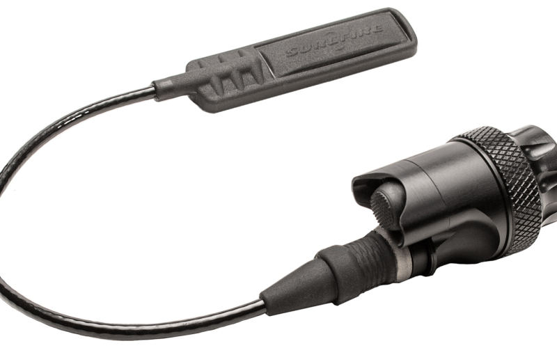 Surefire Part, Scoutlight, Includes A Click On/Off Pushbutton Switch And ST07 Switch Assembly With 7" Plug-In Momentary-On Remote Tape Switch, Black DS07
