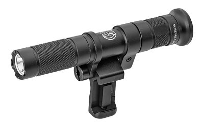 Surefire M140A Micro Scout Light Pro, Weaponlight, 300 Lumens, 1,045 Candela, 1.25 Hours of Runtime, Click Tailcap, Includes 1 Rechargeable AAA NiMH Battery, Hard Anodized Finish, Black M140A-BK-PRO