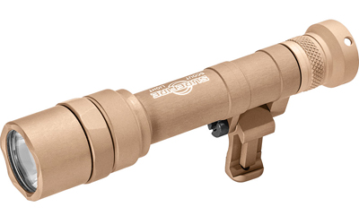 Surefire M640DFT Scout Light, Flashlight, 1000 Lumens, Z68 On/Off Tailcap, Anodized Finish, Tan, Includes MLOK Adapter and 18650 Rechargeable Battery M640DFT-TN-PRO