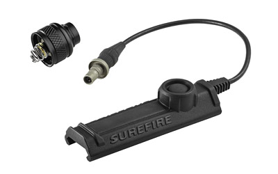 Surefire Replacement Rear Cap Assembly, Fits M6XX Scoutlight Series, Includes SR07 Rail Mount Tape Switch, Black Finish UE-SR07-BK