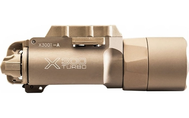 Surefire X300t turbo high candela handgun light lever latch tan