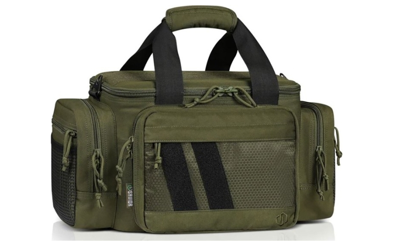 Savior Equipment Specialist range bag three pistol sleeve olive drab green
