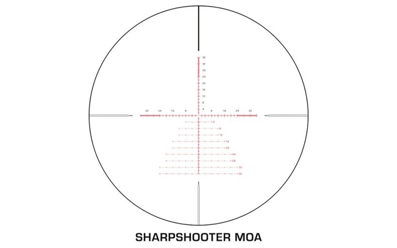 Swampfox Optics Kentucky long precision 5-30x56 ffp ill sharpshooter moa blk