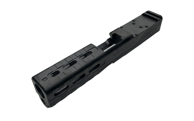 Sylvan Arms Custom Slide, Trijicon RMR Slide Cut, Fits Glock 19 GEN3, DLC Finish, Black, Includes Internals, RMR Cover/Adapter Plate, RMR Locating Pins and Plate Screws GL19G3Pk