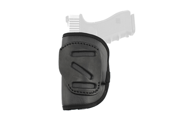 Tagua THE WEIGHTLESS HOLSTERS FOUR-IN-ONE HOLSTER, Inside Waistband Holster, Right Hand, Black Synthetic Leather, Fits Smith And Wesson Body Guard 380 TWHS-H4-720