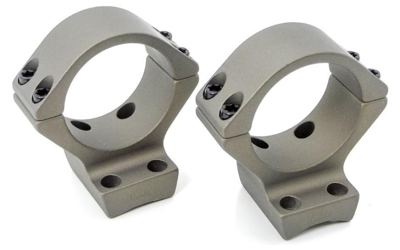 Talley 30mm x-bolt (20 moa short/super short action) (high) (smoke bronze)