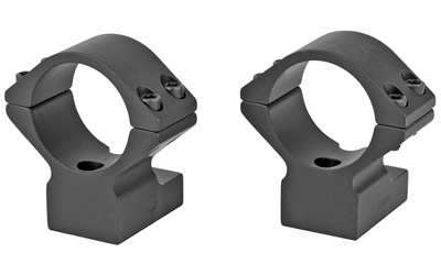 Talley Manufacturing Light Weight Ring/Base Combo, 1" Medium, Black Finish, Alloy, Fits Henry H009/H010/H014 940336