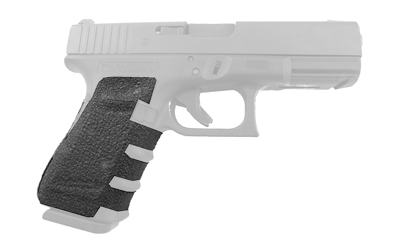 TALON Grips Inc Black Rubber Grip, Adhesive Grip, Fits Glock Gen4 19, 23, 25, 32, 38, Medium Backstrap 111R