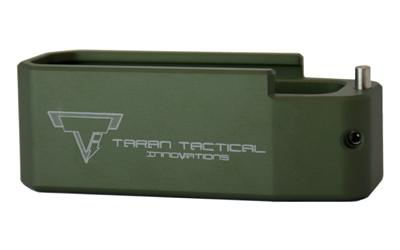 Taran Tactical Innovation PMAG Base Pad for AR15, +5, OD Green PMBP-07