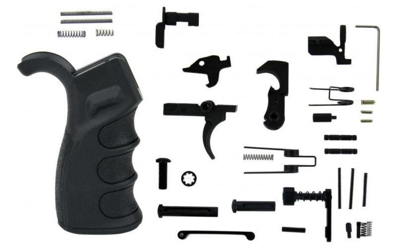 Ar10  lower parts kit/ black