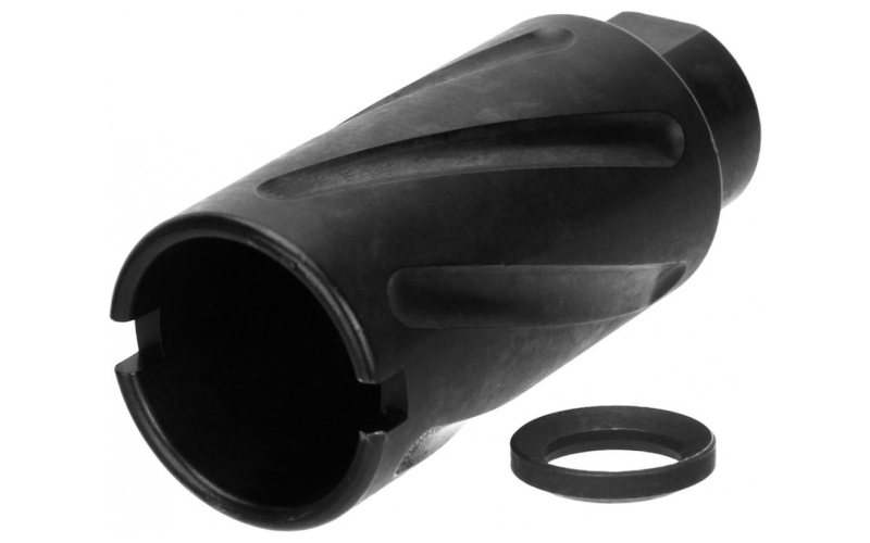 Tacfire .223/5.56 1/2''x28'' thread spiral fluted muzzle brake w/crush