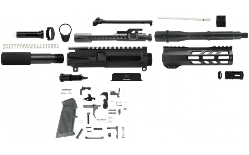 Tacfire  7.5inch unassembled 5.56 nato pistol build kit