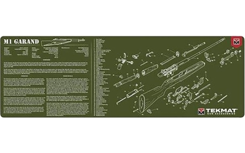 TekMat M1 garand gun mat od green