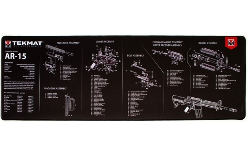 TekMat Ultra 44 ar-15 weapons platform gun cleaning mat