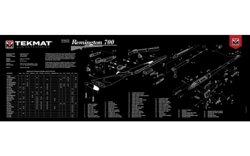 TekMat Ultra 44 remington 700 gun cleaning mat