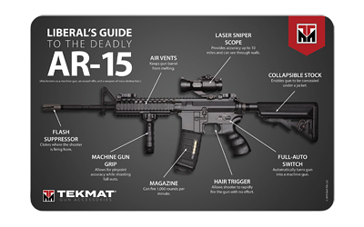 TekMat Liberal's Guide to the AR-15, Cleaning Mat TEK-R17-AR15-MEDIA