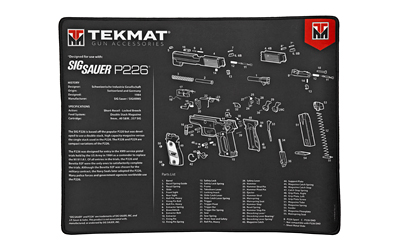 TekMat Sig P226 Ultra Premium Gun Cleaning Mat, 15"x20",Includes Small Microfiber TekTowel TEK-R20-SIGP226