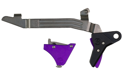 Timney Triggers Alpha Competition Trigger, Anodized Finish, Purple, Fits Gen 5 - G17, G19, G34 ALPHA GLOCK 5 - PURPLE