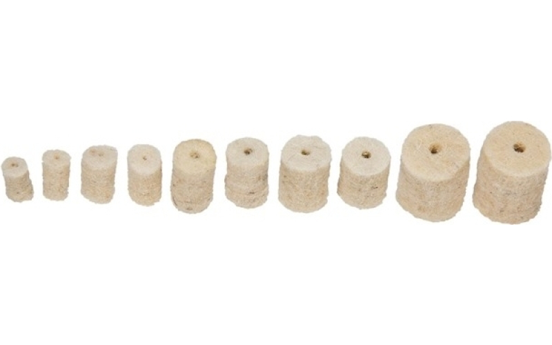 Tipton 30/32 caliber/8mm felt cleaning pellets 50ct