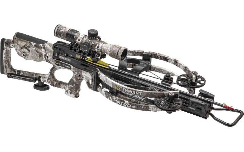 Tenpoint nitro 505 crossbow acuslide evo-x elite scope camo