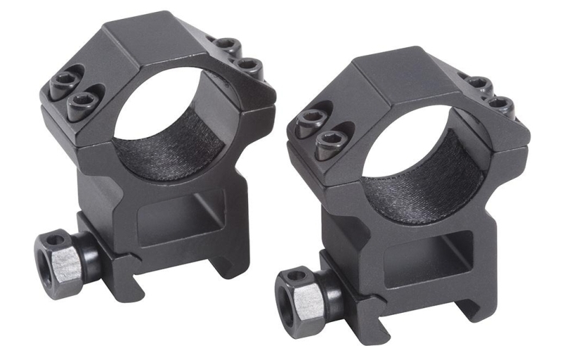 Traditions tactical 1in medium matte black ring - 4 screw