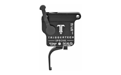 TriggerTech Trigger, 1.0-3.5LB Pull Weight, Fits Remington 700, Special Flat Trigger, Bolt Release Model, Right Hand, Adjustable, Black Finish, Includes Installation Tools, Instruction Book, & TriggerTech Patch R70-SBB-13-TBF