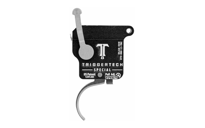 TriggerTech Trigger, 1.0-3.5LB Pull Weight, Fits Remington 700, Special Curved Trigger, Bolt Release Model, Right Hand, Adjustable, Stainless Finish, Includes Installation Tools, Instruction Book, & TriggerTech Patch R70-SBS-13-TBC